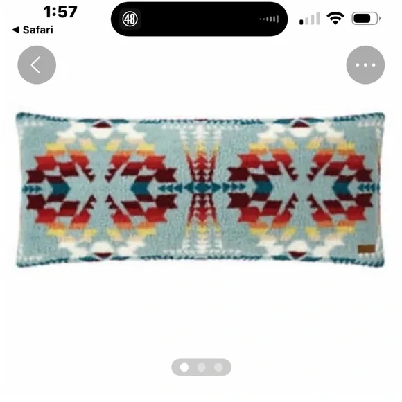 Pendleton King Sherpa Blanket/king flannel sheets/&body pillow- Legend Lake Aqua - Picture 2 of 4